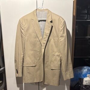Elegant Beige Men's Blazer